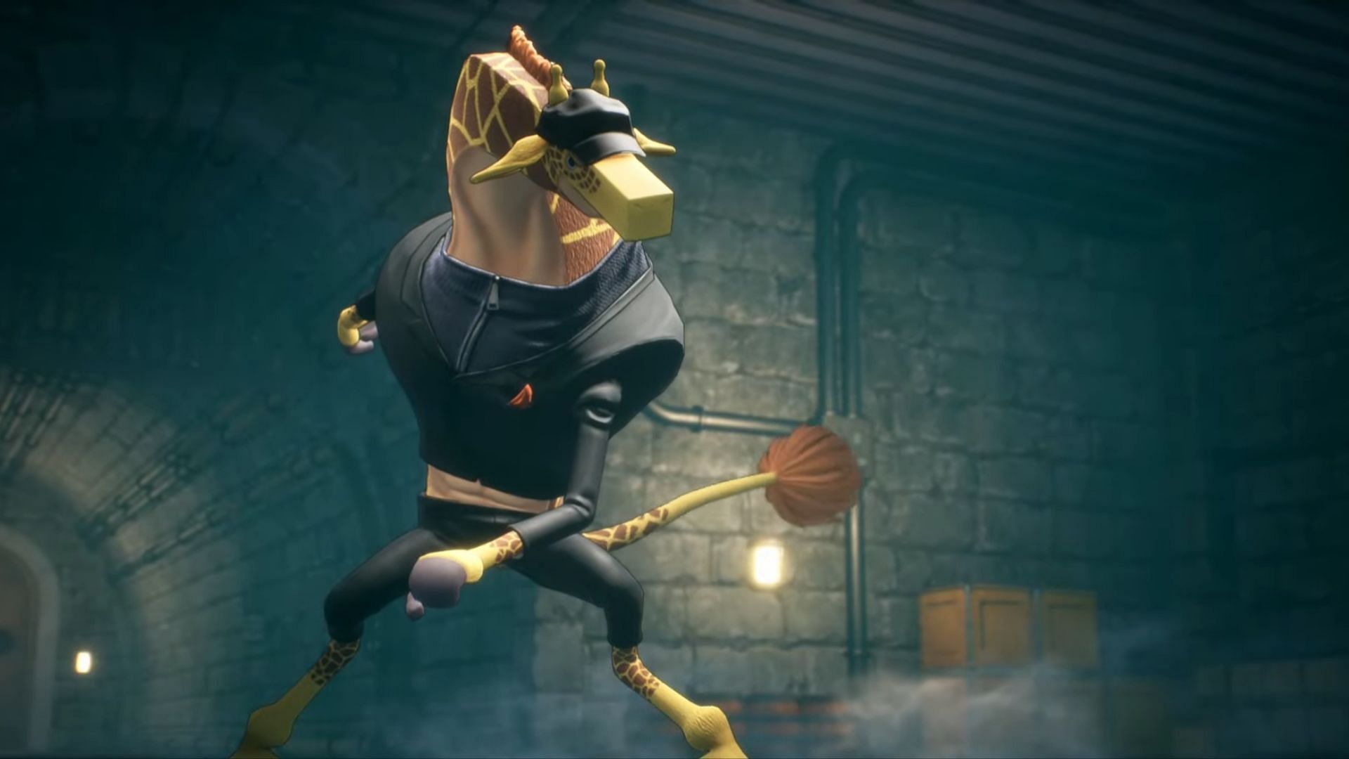 Kaku in Giraffe form in One Piece Odyssey (Image via Bandai Namco)